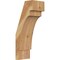 Ekena Millwork 6"W x 8"D x 20"H Merced Rough Sawn Knee Brace, Western Red Cedar BRC06X08X20MRC00RWR - alternate 1